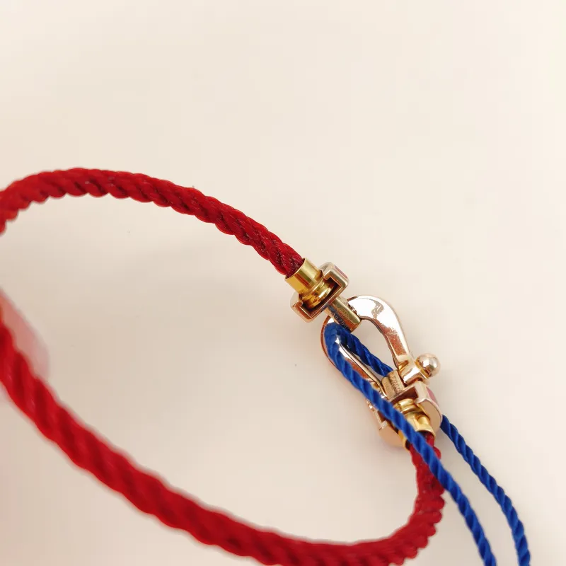 FRED Bracelet Force 10 Collection Bracelet Red 18k One Size 14cm — detail view 1 of 3