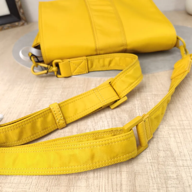 FENDI Crossbody Bag Crossbody Bag Yellow Nylon One Size23 × 7 × 22 cm — detail view 12 of 16