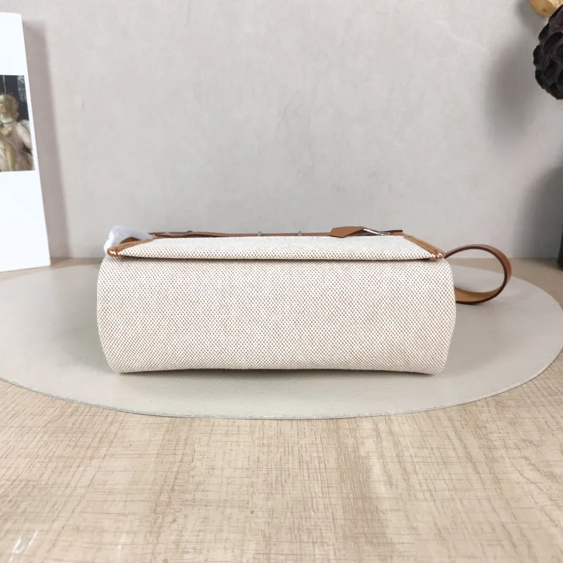 Hermès Shoulder Bag Herbag Zip 20 Berliner Canvas Canvas Mini 20 × 7 × 17 cm G — cover view 4 of 6