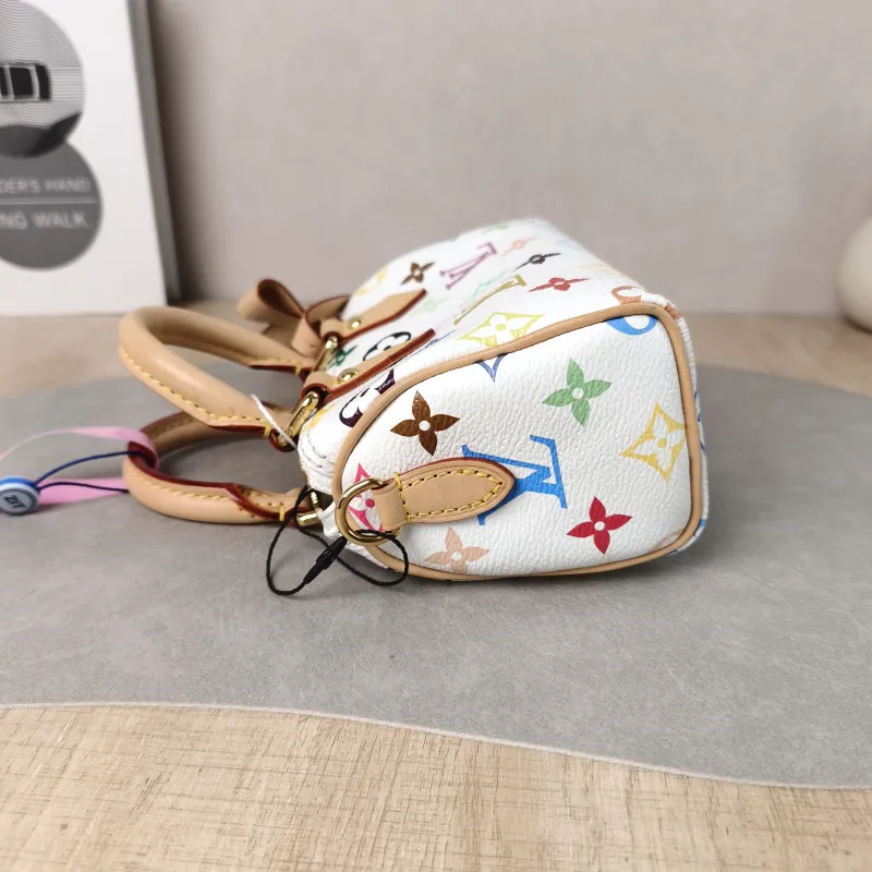 Louis Vuitton Crossbody Bag Speedy Nano Multicolore PVC nano 16 × 7.5 × 10 cm — detail view 10 of 15