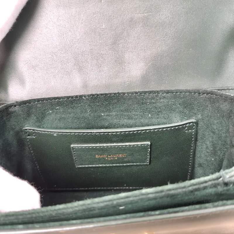 SAINT LAURENT Shoulder Bag Shoulder Bag Green Calfskin16.5 × 5 × 8.5 cm — detail view 10 of 17