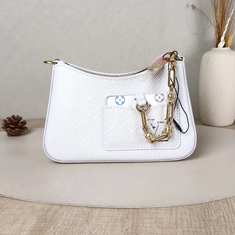 Louis Vuitton Shoulder Bag MARELLINI Multicolore Calfskin Mini 19 × 6.5 × 13.5 cm