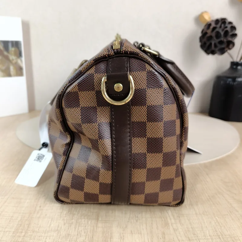 Louis Vuitton Top Handle Bag Speedy25 Shoulder Strap Edition- PVC Medium 25 × 15 × 19 cm — detail view 6 of 10