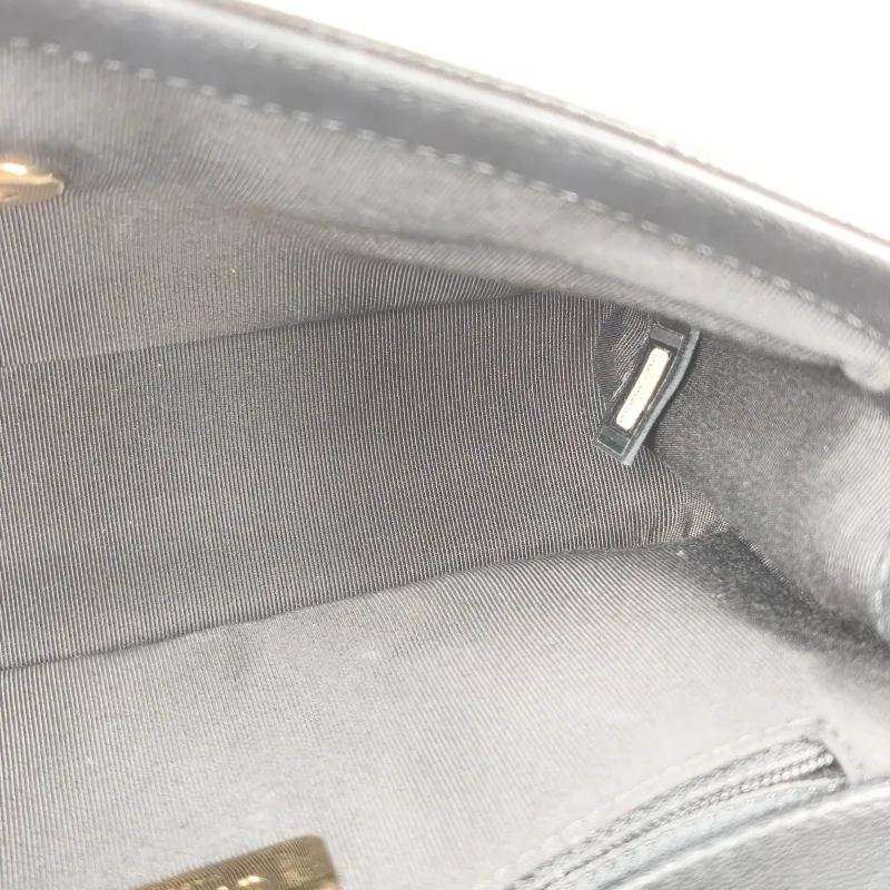Chanel Crossbody Bagcf Collection Crossbody Bag Black Calfskin One Size22 × 6 × 16 cm — detail view 10 of 14
