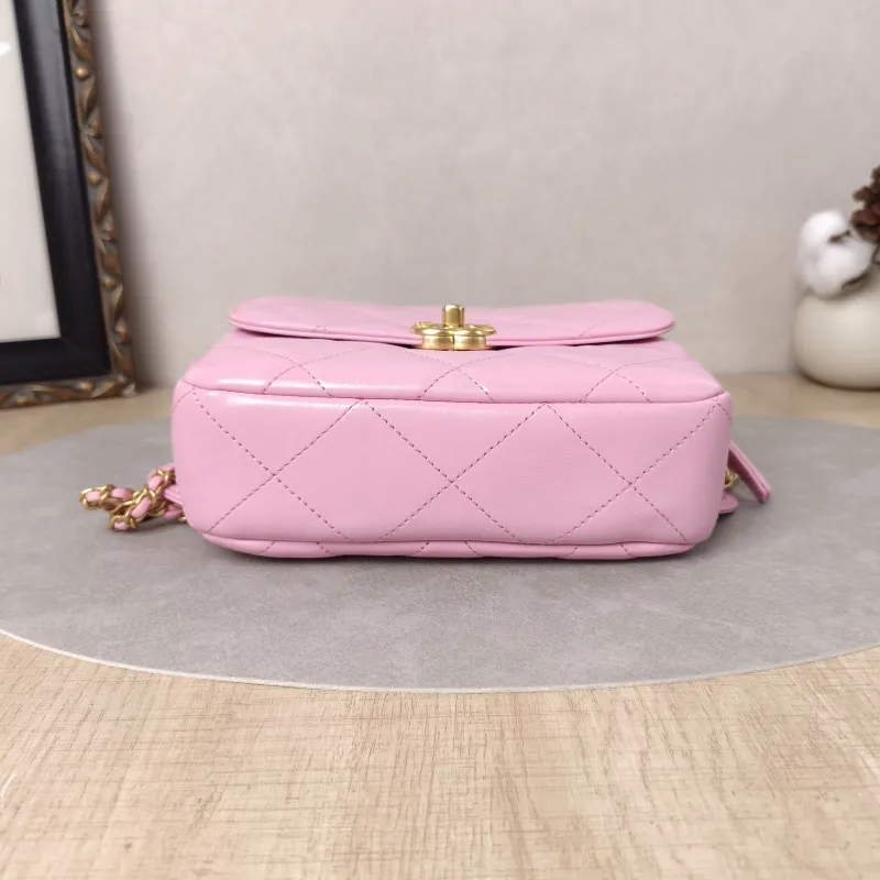 Chanel Backpack23p Pinkado Backpack Pink Calfskin One Size19 × 6 × 19 cm — cover view 6 of 6