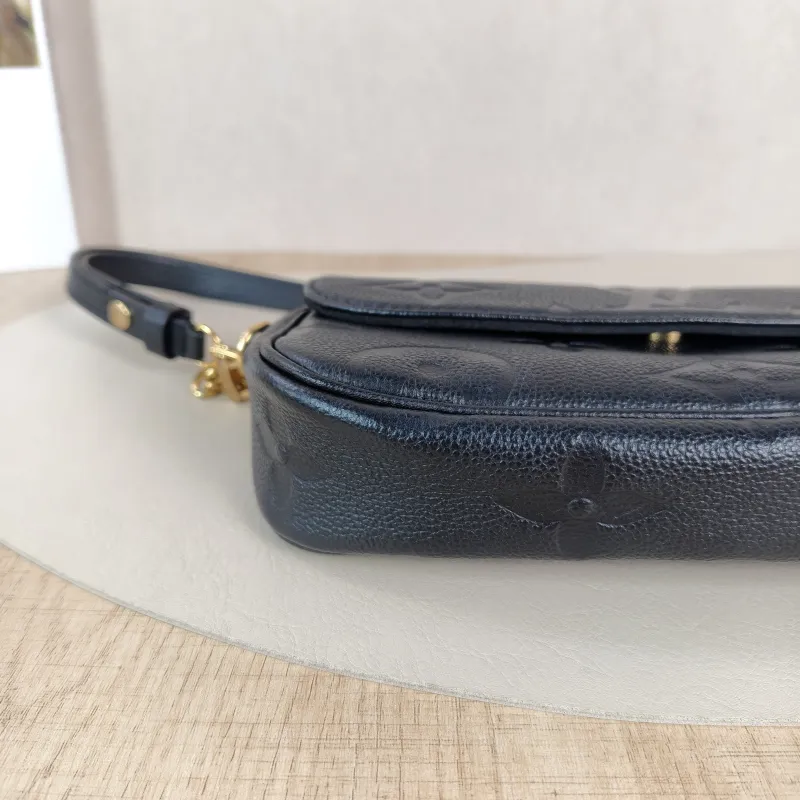 Louis Vuitton Crossbody Bag IVY Black Empreinte Embossed Calfskin Small23.5 × 4.3 × 12 cm — detail view 8 of 12