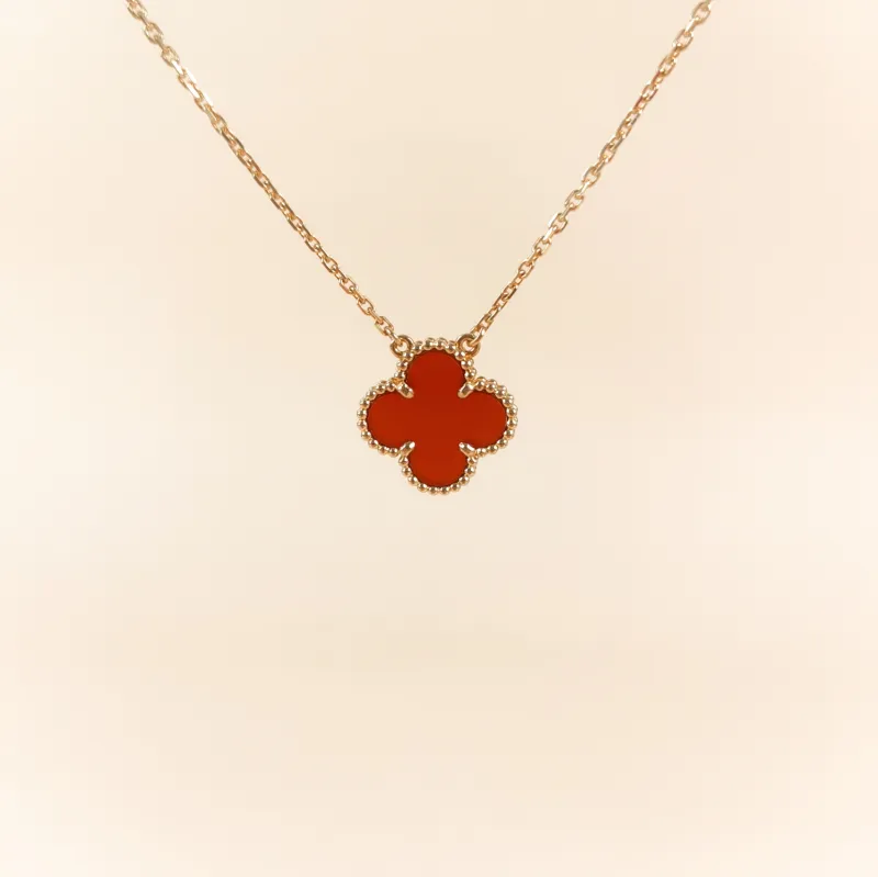 Van Cleef & Arpels Necklace Alhambra Alhambra Collection Necklace 18KY ellow Gold Vintage Small 41cm