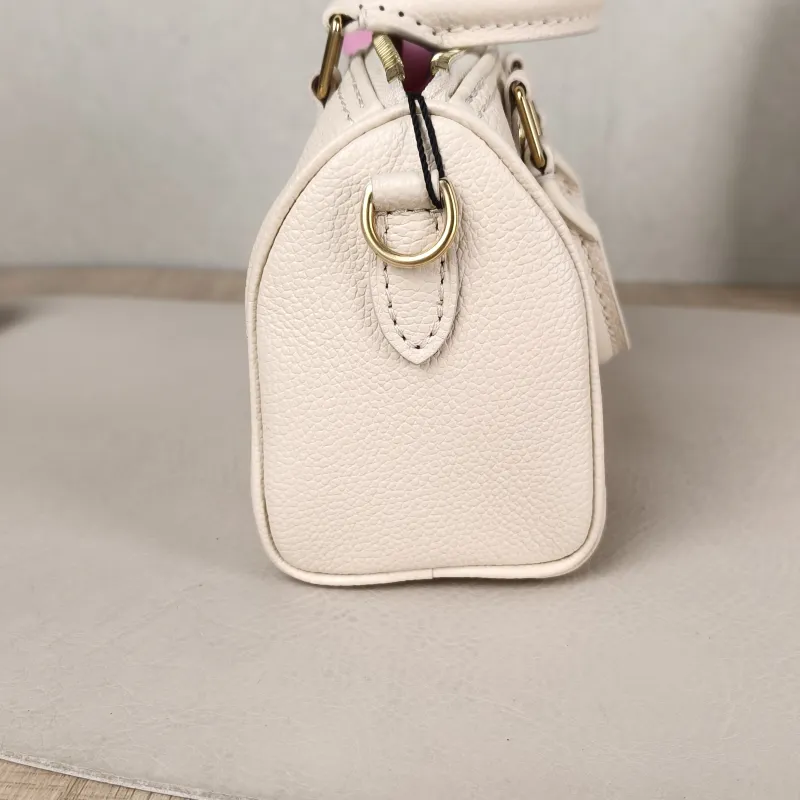 Louis Vuitton Crossbody Bag Speedy Nano White · Pink Empreinte Embossed Calfskin nano 16 × 7.5 × 10 cm — detail view 1 of 10