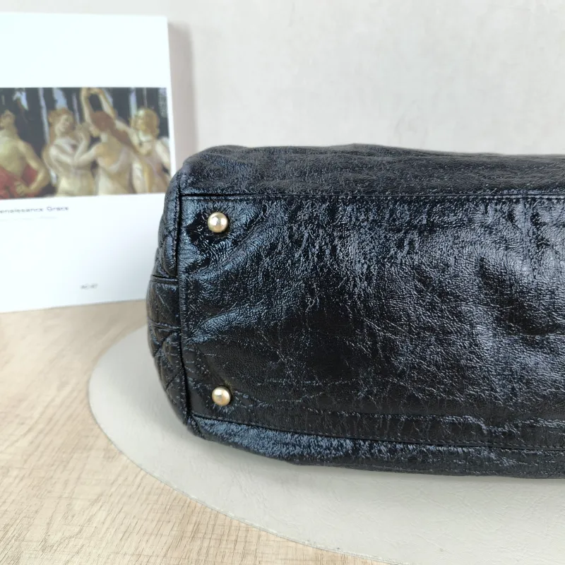 Chanel Shoulder Bag Tote Bag Black Calfskin One Size 32 × 14 × 19 cm 11 — detail view 3 of 11