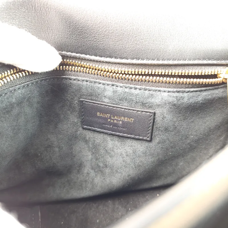 SAINT LAURENT Crossbody Bag Niki Besace Messenger Bag Black Calfskin Small 21.5 × 9.5 × 16 cm — detail view 11 of 13