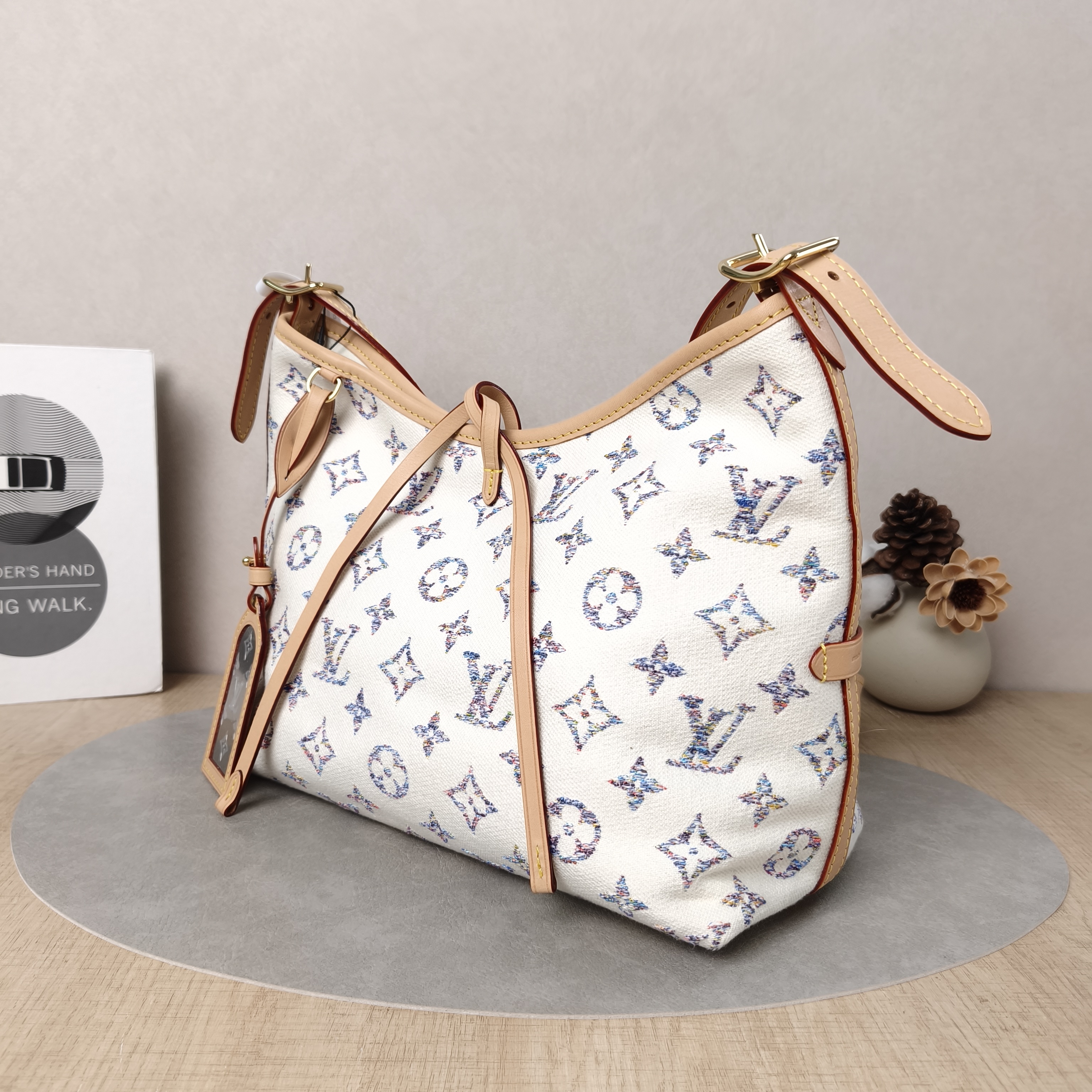 Louis Vuitton Crossbody Bag Carryall Nautical Collection Beige Small29 × 12 × 24 cm — cover view 3 of 6