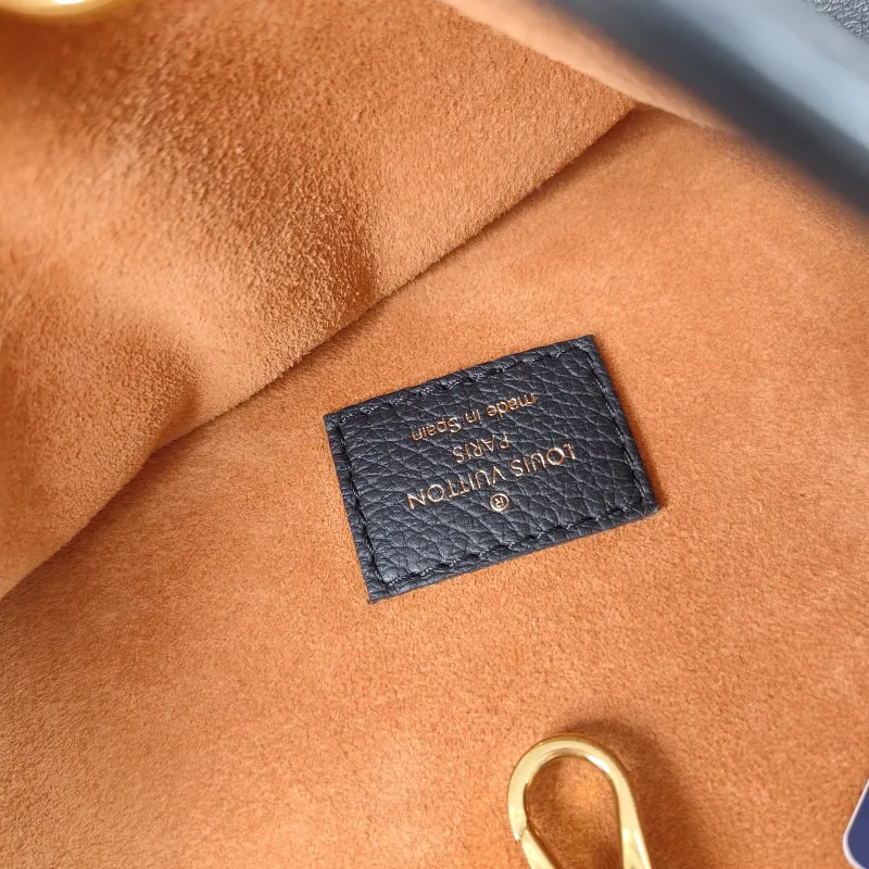 Louis Vuitton Shoulder Bag Low Key Hobo Shoulder Bag Black Calfskin Medium 31 × 18 × 35 cm — detail view 5 of 15