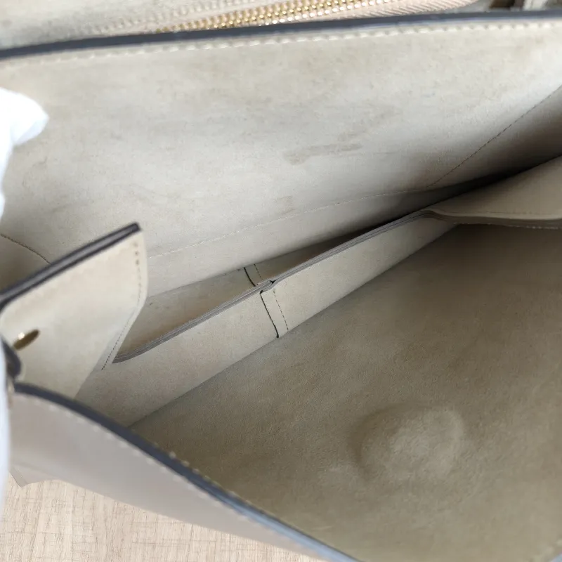 Chloé Crossbody Bag Crossbody Bag Grey Suede One Size31 × 5 × 26 cm — detail view 6 of 14