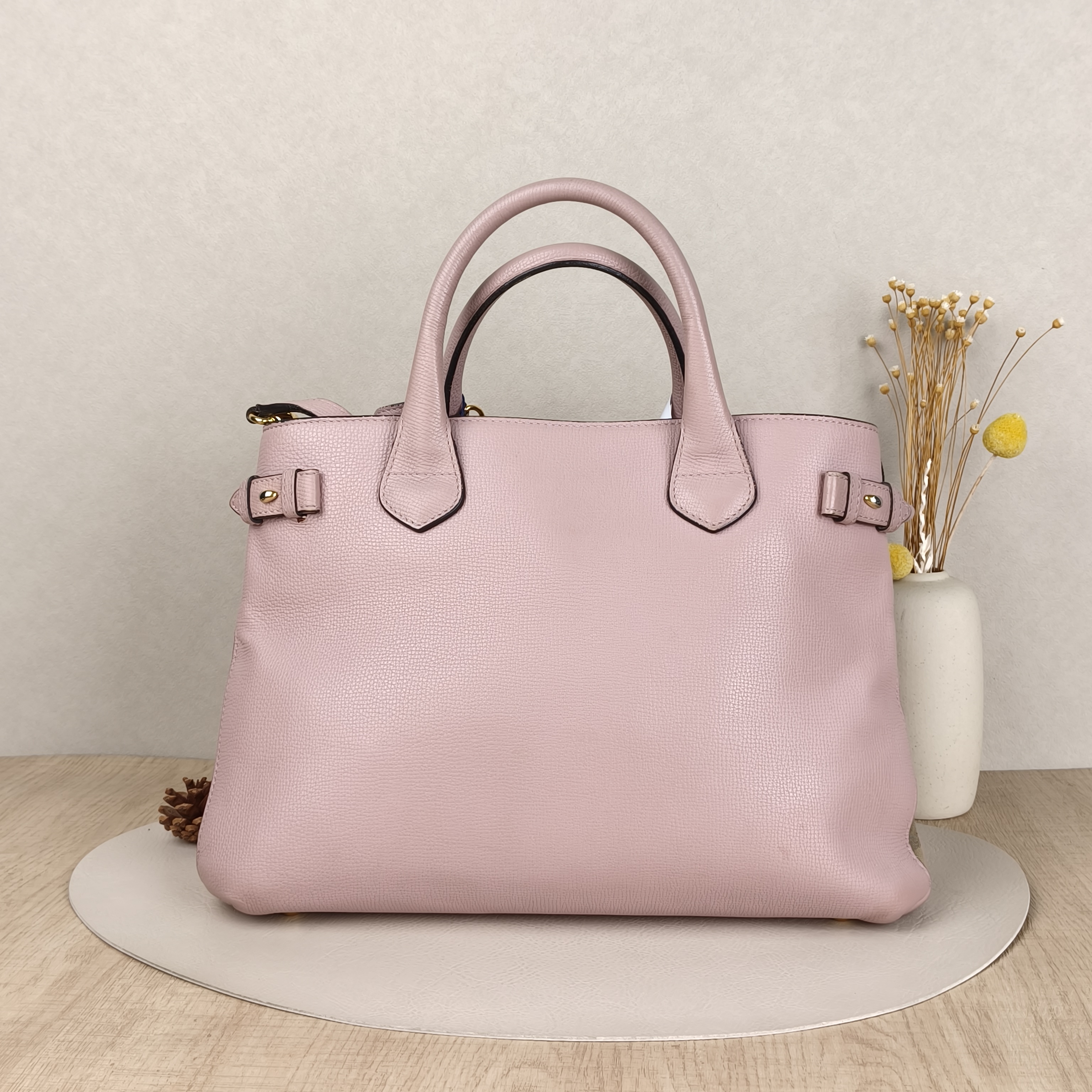 BURBERRY Crossbody Bagbanner Top Handle Bag — cover view 3 of 9
