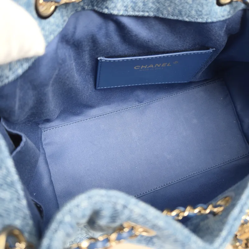 Chanel Shoulder Bag25Bag Blue Small26 × 14 × 30 cm — detail view 7 of 11