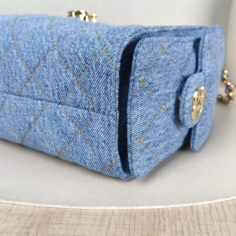 Chanel Crossbody Bag 25Bag Blue Mini 20 × 12.5 × 22 cm — detail view 7 of 12