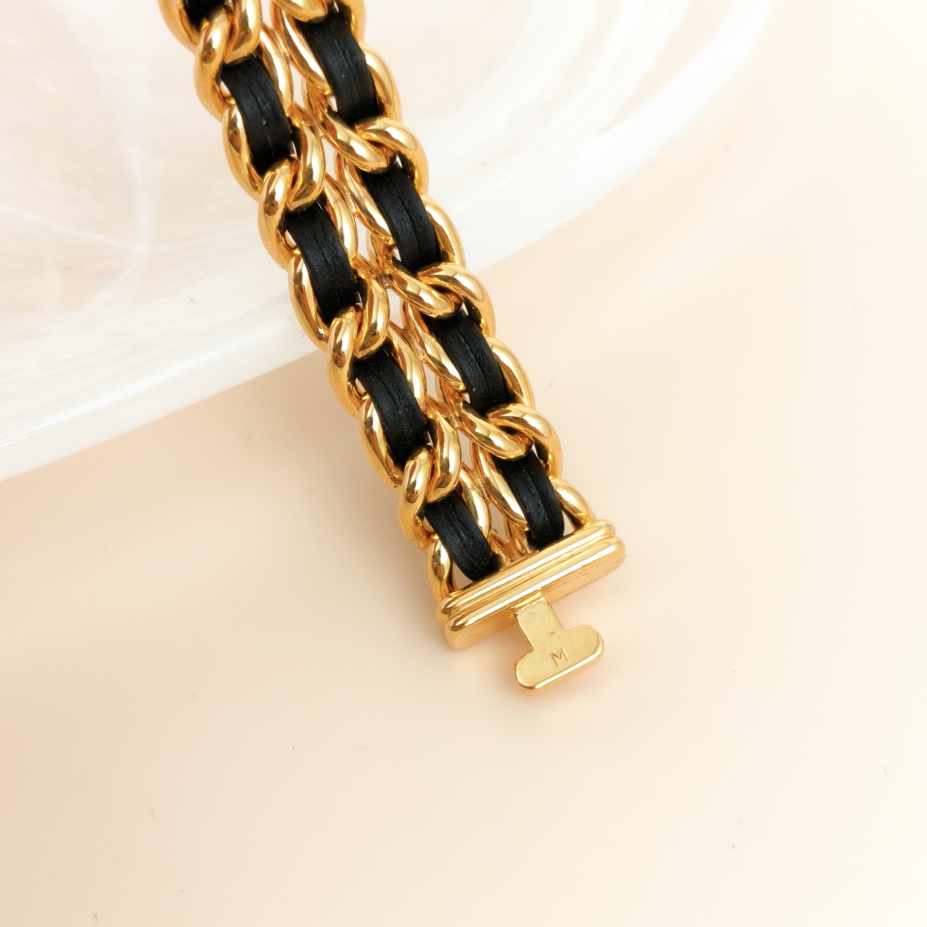 Chanel Watch Première Édition Originale Black with Gold-Tone Hardware Black with Gold-Tone Hardware M 26.1mm x 20mm x 7.6mm — cover view 5 of 9