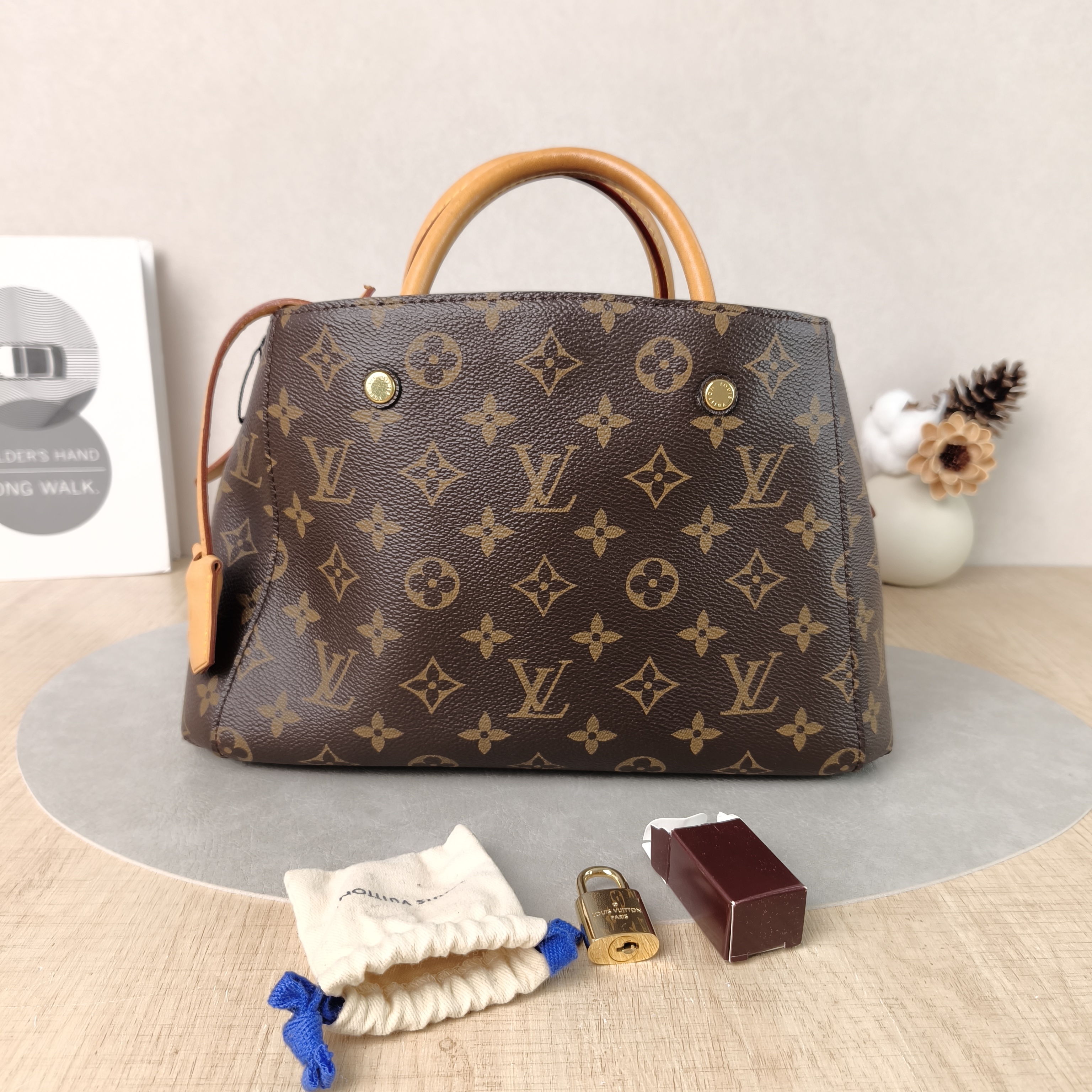 Louis Vuitton Crossbody Bag Montaigne Monogram PVCBB29 × 13 × 20 cm — cover view 5 of 6