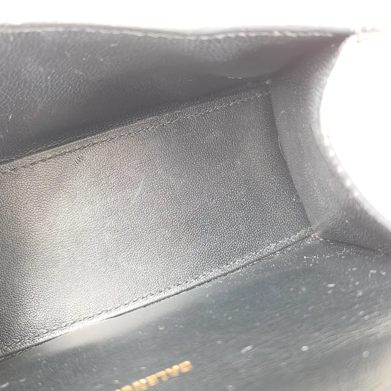 BALENCIAGA Crossbody Bag Hourglass Hourglass Bag Black Calfskin XS 19 × 8 × 13 cm — detail view 10 of 11