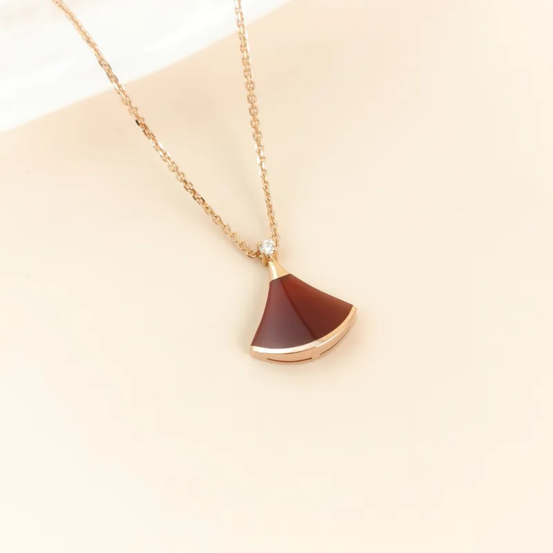 Bvlgari Necklace DIVAS’ DREAM Collection Diamond18KR ose Gold Small44cm — cover view 4 of 8
