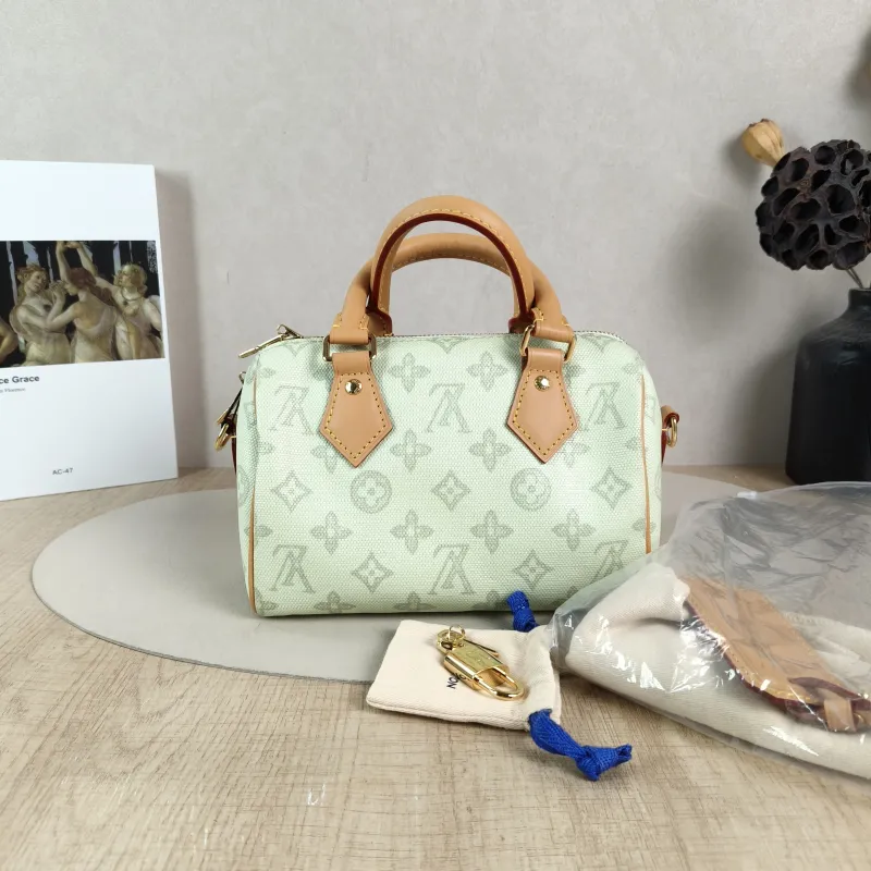 Louis Vuitton Shoulder Bag Speedy20 PVC Small 20.5 × 12 × 13.5 cm — cover view 6 of 6