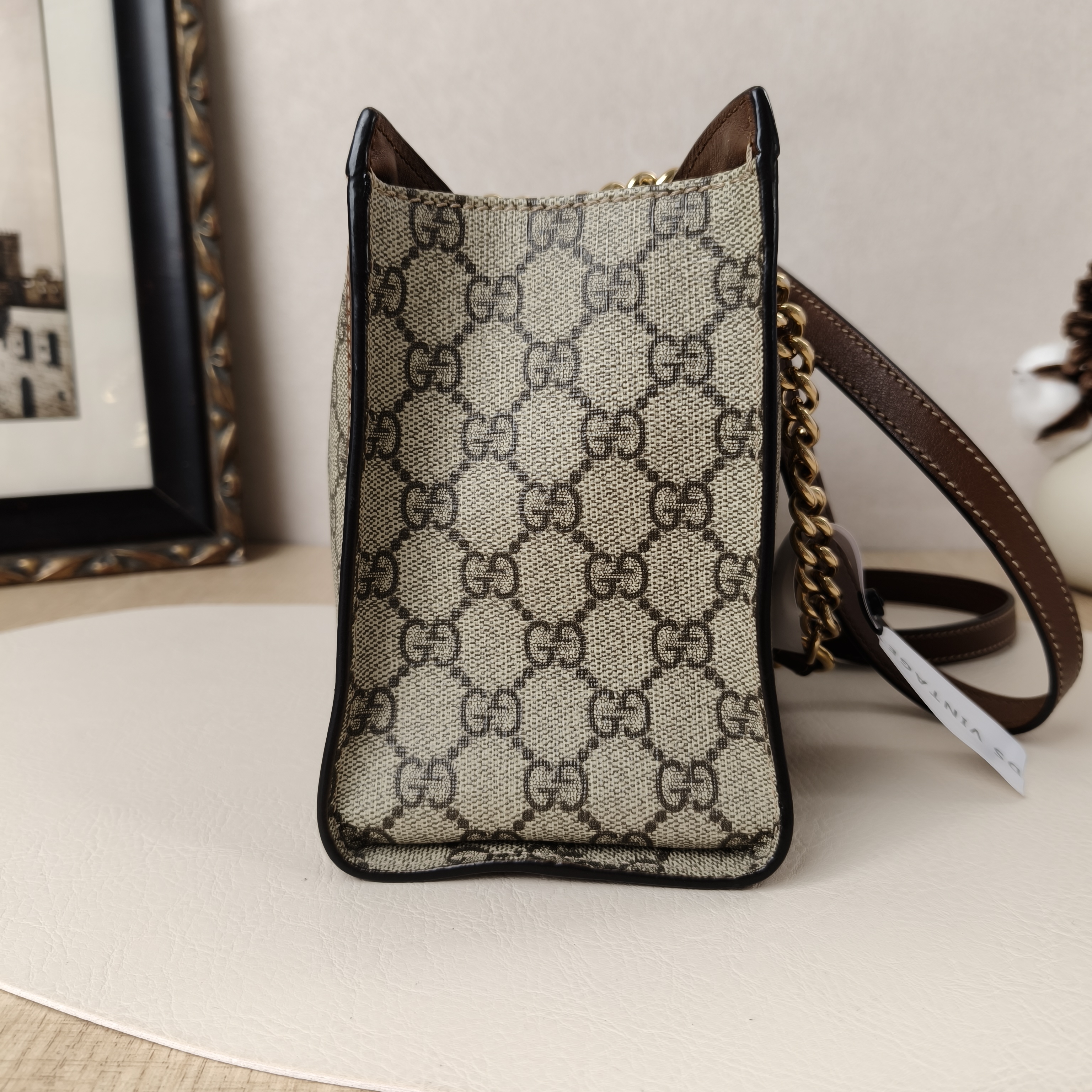 GUCCI Shoulder Bag Padlock Tote Monogram PVC Medium26 × 10 × 18 cm — cover view 10 of 10