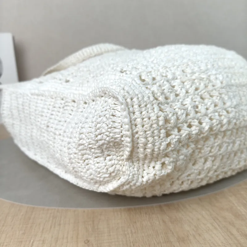 Miumiu Shoulder Bag Woven White Woven One Size36 × 9 × 37 cm — detail view 8 of 9