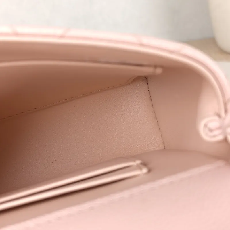 Chanel Top Handle Bag Coco Handle​ Pink Grained Calfskin Mini 14.5 × 5.5 × 11.5 cm — detail view 12 of 12