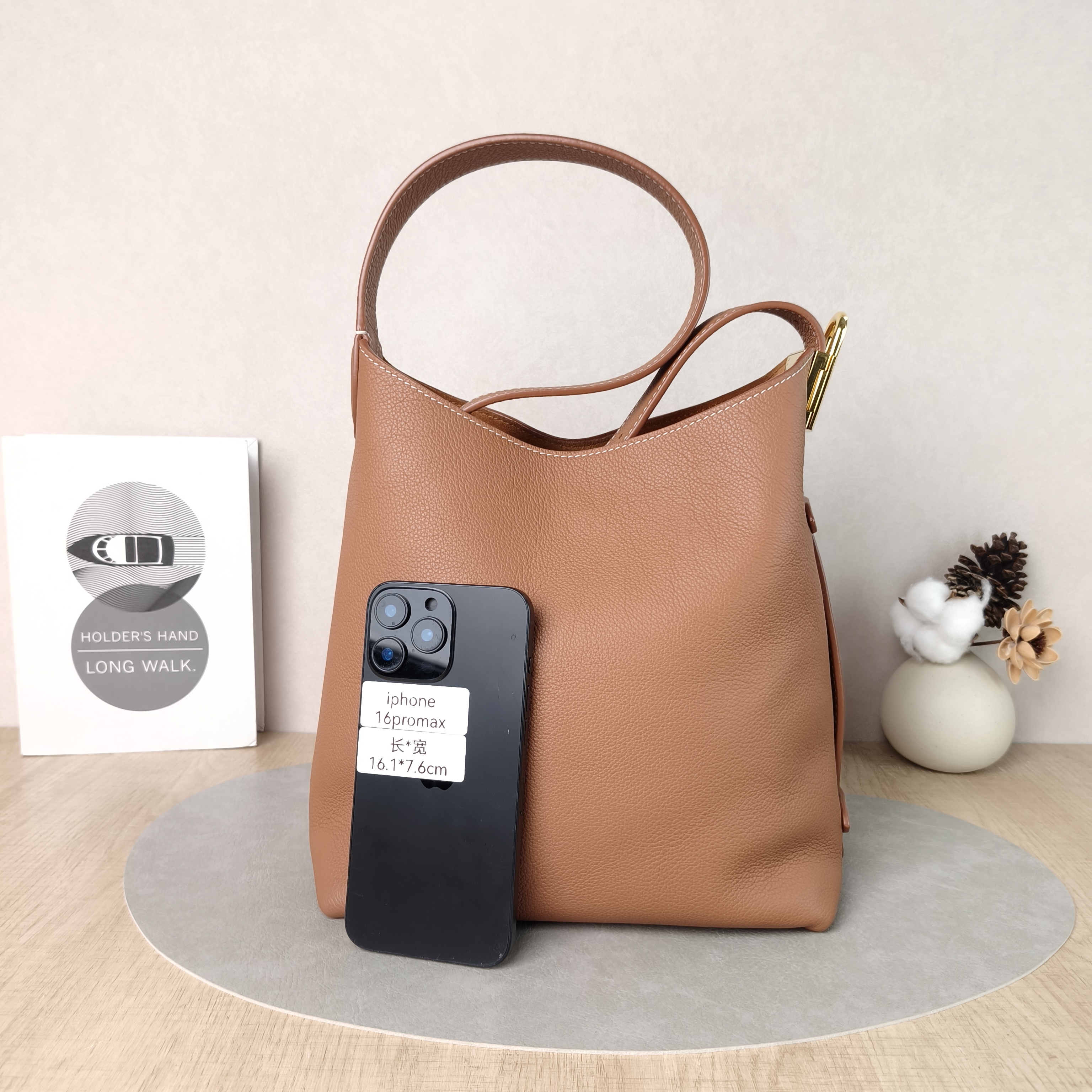 Louis Vuitton Shoulder Bag Low Key Hobo Shoulder Bag Calfskin Small24 × 16 × 28 cm — cover view 6 of 6
