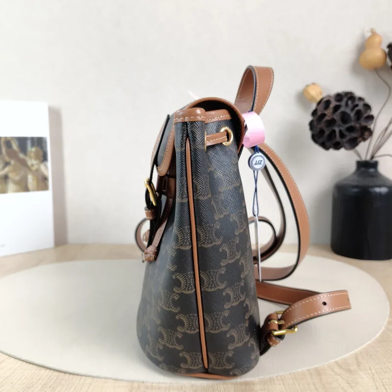CELINE Backpack FOLCO Backpack Monogram PVC Mini 17 × 10 × 20 cm — detail view 3 of 14