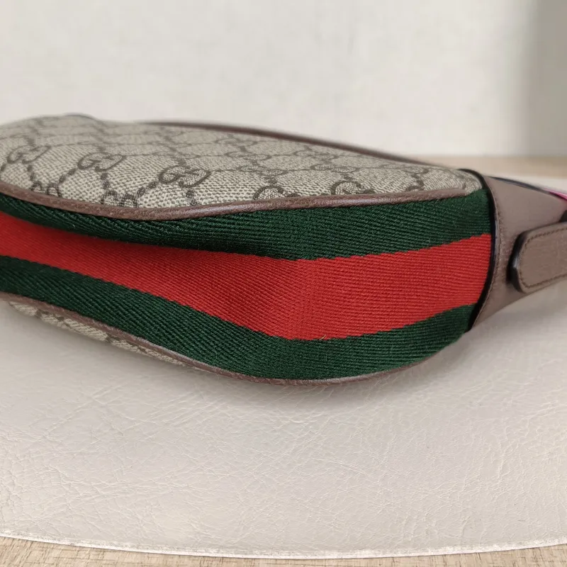 GUCCI Shoulder Bag Ophidia GG Monogram PVC Mini 20 × 5 × 15 cm — detail view 5 of 10