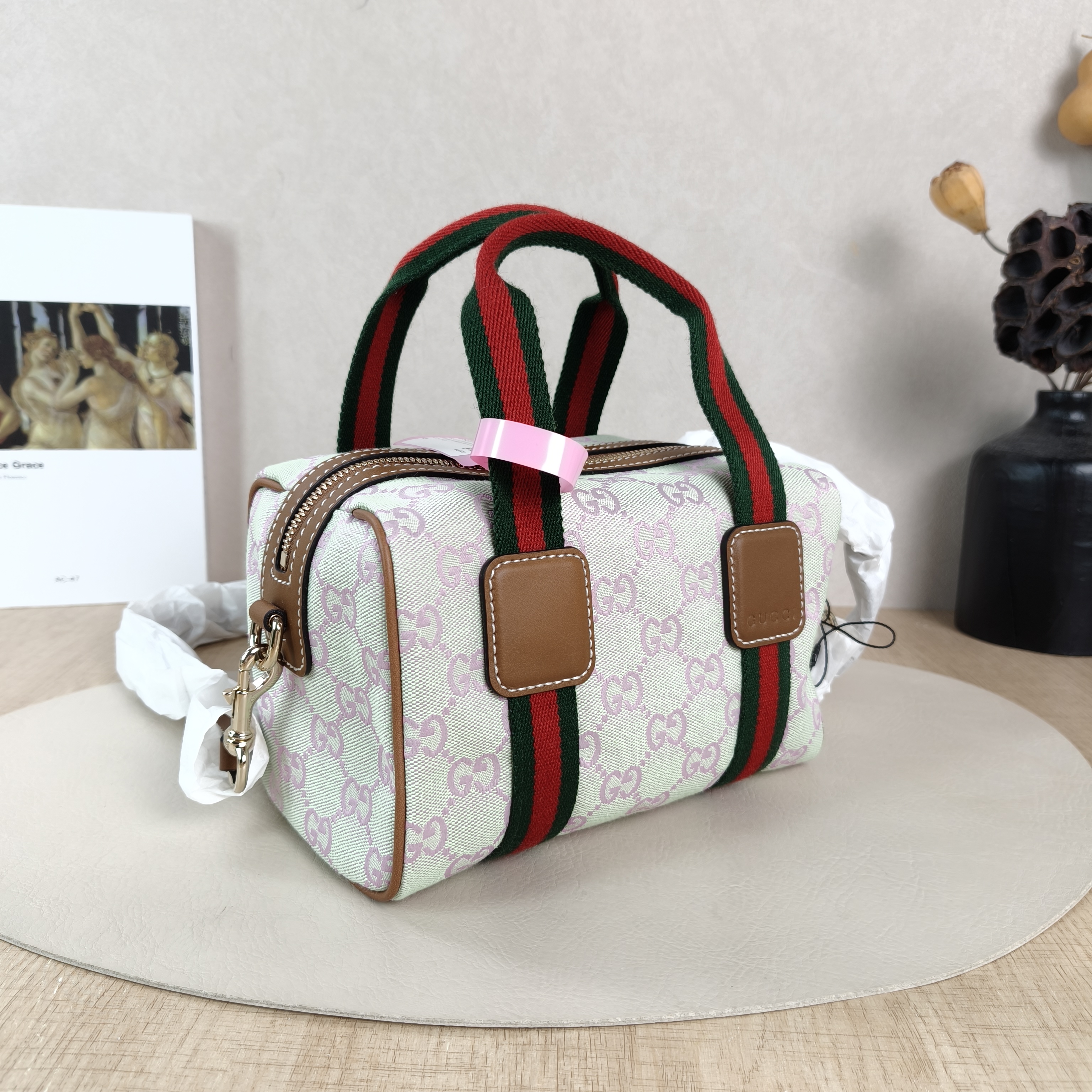 GUCCI Crossbody Bag GG Collection Green · mini20 × 13 × 13 cm — cover view 2 of 5