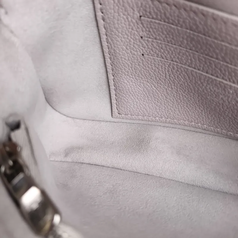 Louis Vuitton Crossbody Bag IVY Grey · White Monogram Empreinte Embossed Calfskin Small 23.5 × 4.3 × 12 cm — detail view 8 of 11