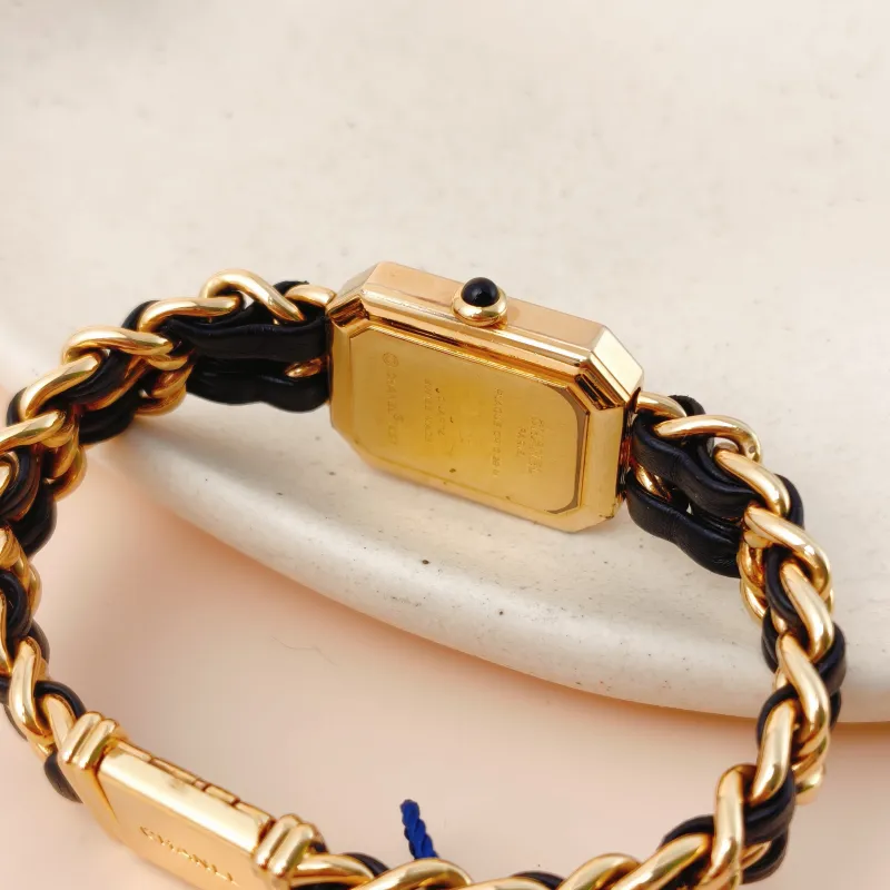 Chanel Watch Première Édition Originale Black with Gold-Tone Hardware Black with Gold-Tone Hardware One Size 26.1*20 L — cover view 5 of 9