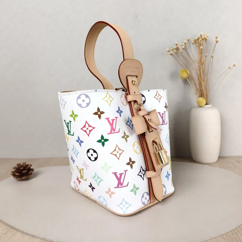 Louis Vuitton Top Handle Bag ALL IN BB Multicolore PVC BB 16 × 12 × 18 cm — cover view 6 of 6