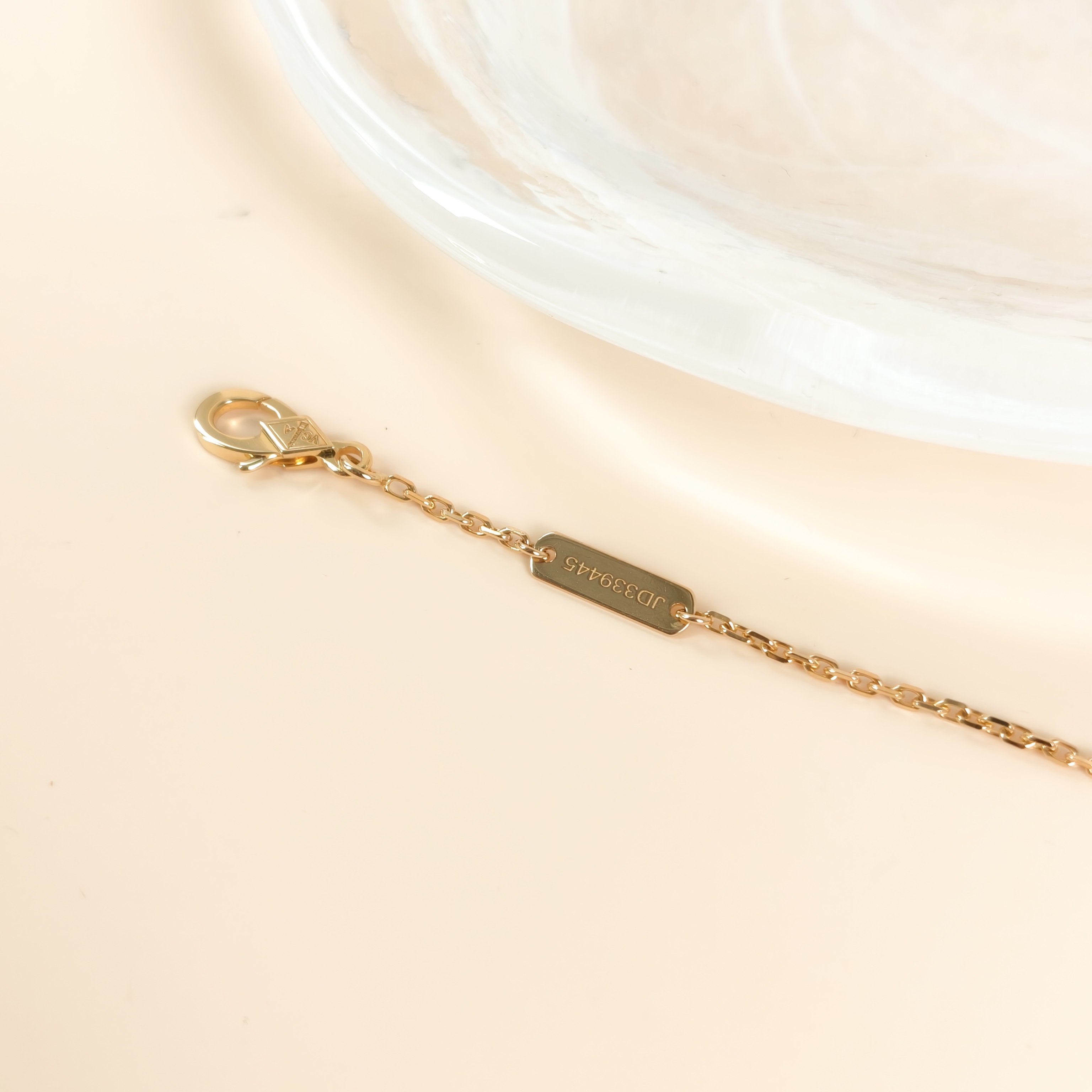 Van Cleef & Arpels Necklace Alhambra Alhambra Collection Necklace 18KY ellow Gold Vintage Small42cm — cover view 6 of 10