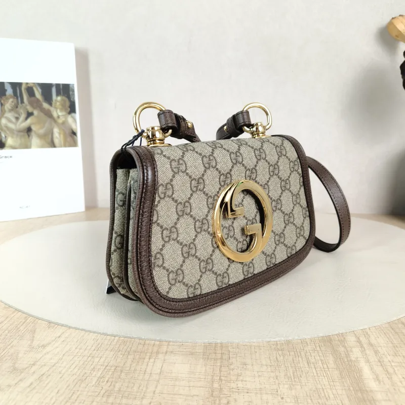 GUCCI Crossbody Bag Blondie Monogram PVC Small21 × 5 × 13 cm — cover view 3 of 6