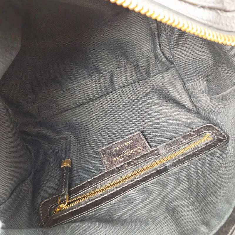 DIOR Shoulder Bag D-Journey Shoulder Bag Hobo Black Calfskin Small 25.5 × 14 × 14.5 cm — detail view 5 of 11