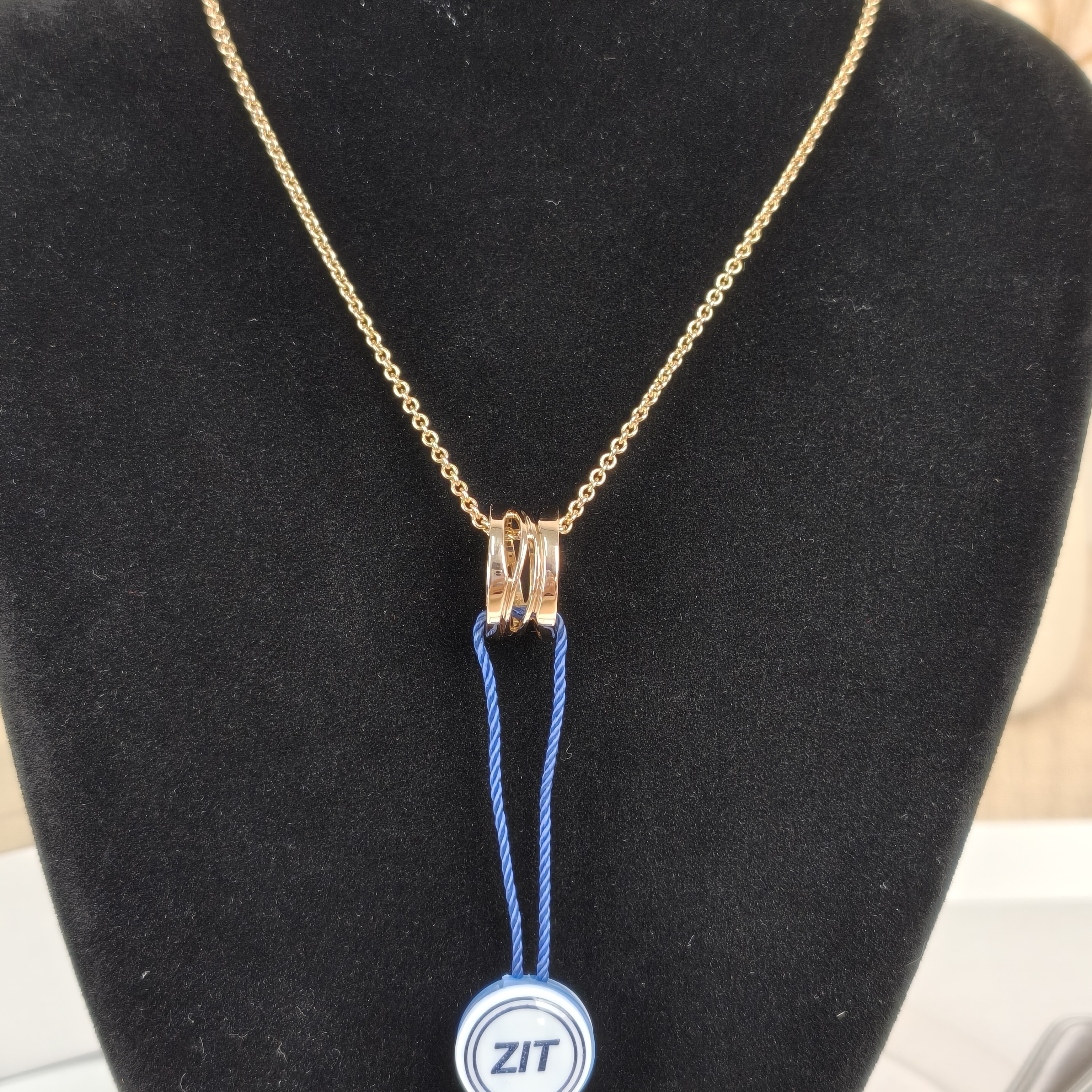 Bvlgari Pendant B.ZERO1Collection Pendant Gold18KY ellow Gold One Size1.5*38-45