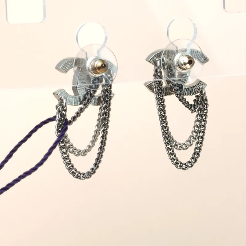 Chanel Jewelry · Earrings Silver One Size — cover view 7 of 9