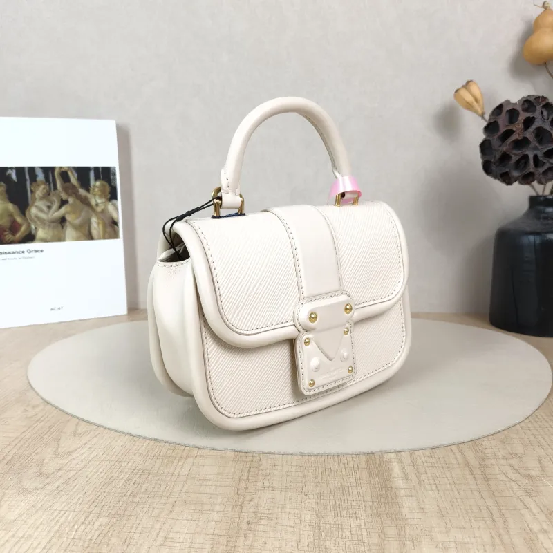 Louis Vuitton Crossbody Bag Hide and Seek Messenger Bag White Epi Embossed Calfskin One Size21 × 8 × 15 cm — cover view 2 of 5
