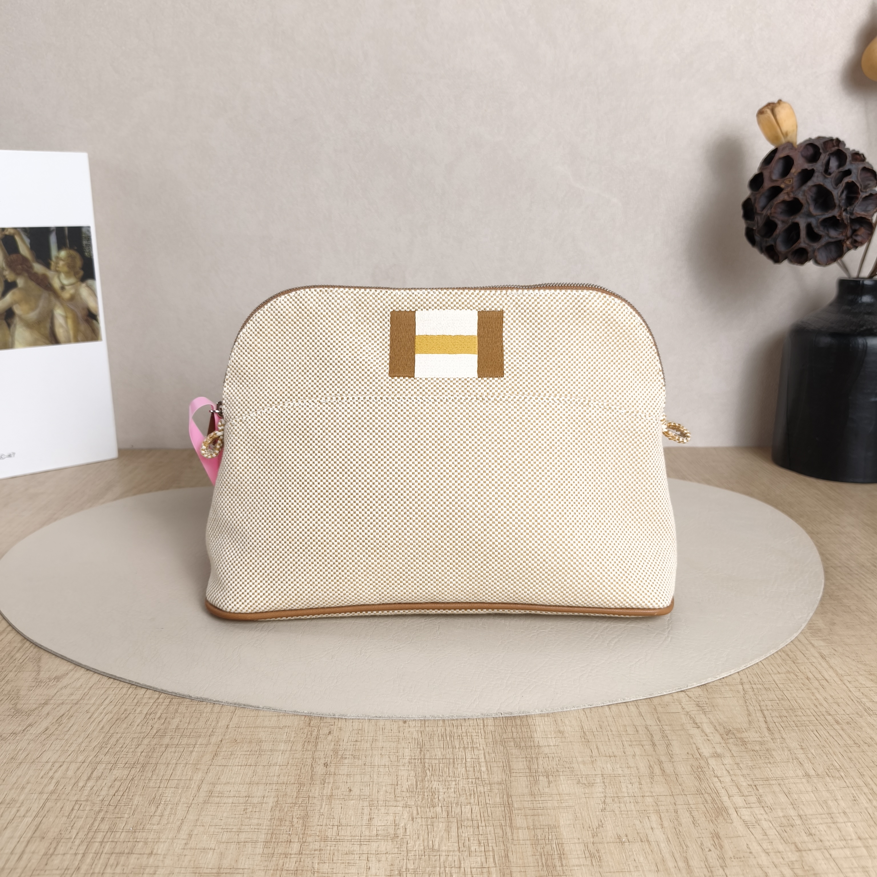 Hermès Clutch Clutch Canvas One Size25 × 9 × 17 cm