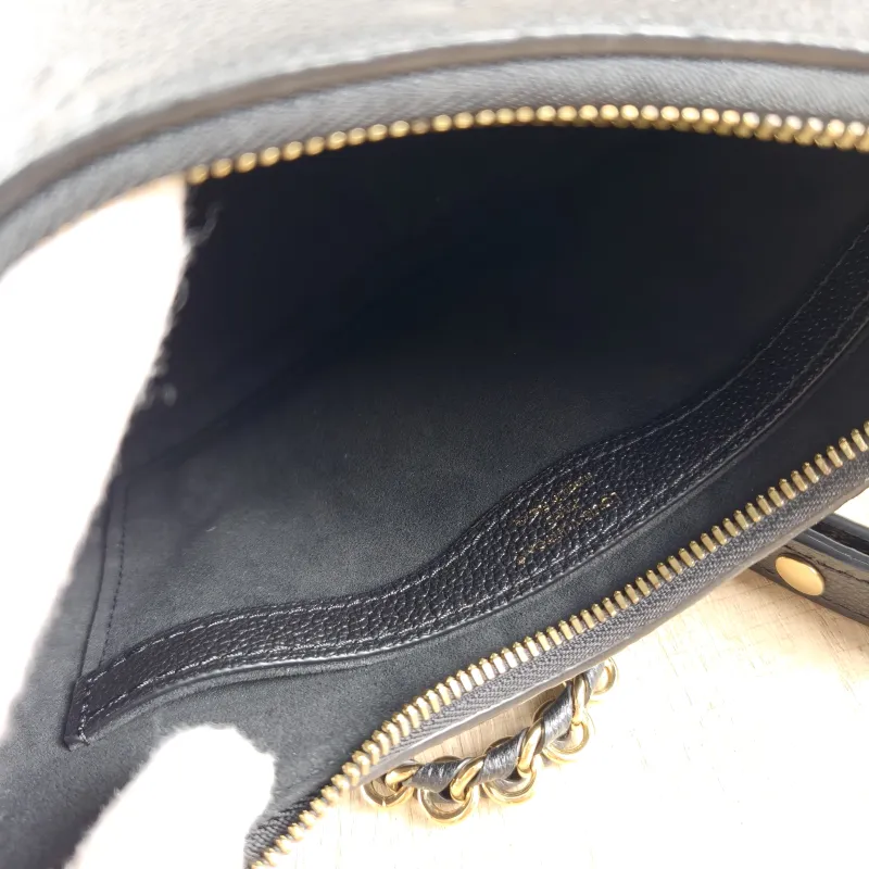 Louis Vuitton Crossbody Bag Boulogne Black Empreinte Embossed Calfskin Small 26 × 9.5 × 16 cm — detail view 7 of 12