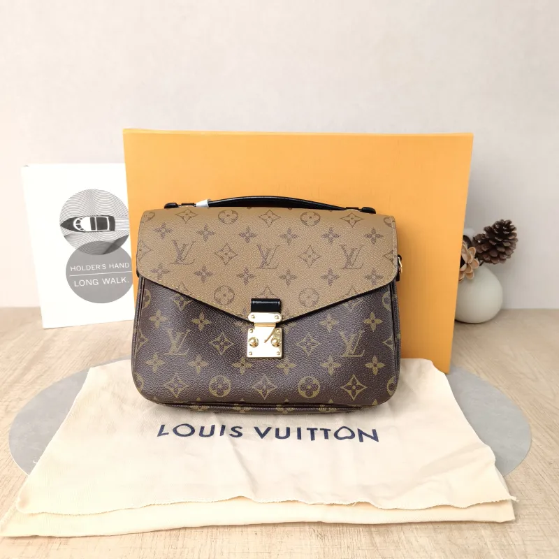 Louis Vuitton Crossbody Bag Pochette Métis Monogram Colorblock PVC Medium 25 × 7 × 19 cm — cover view 6 of 6