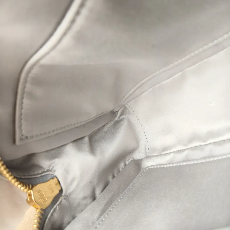 Miumiu Top Handle Bag Arcadie MatelasséCollection Edition Grey Lambskin Small 19 × 6 × 13 cm — detail view 9 of 13