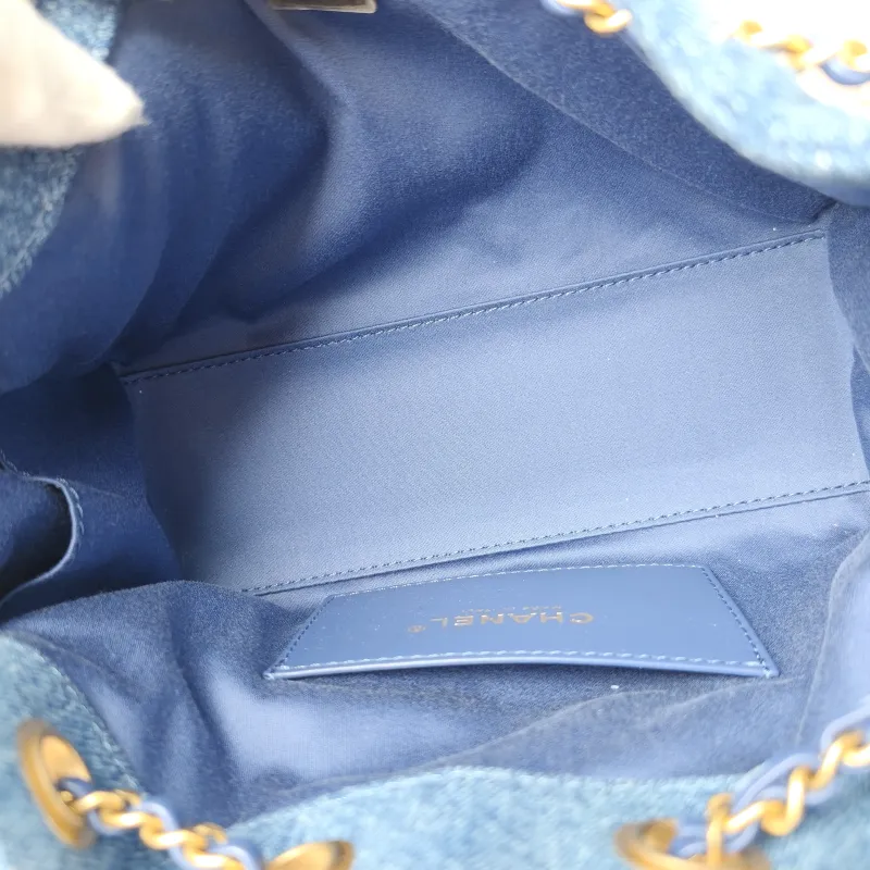 Chanel Crossbody Bag 25Bag Blue Mini 22 × 12.5 × 20 cm — detail view 6 of 12