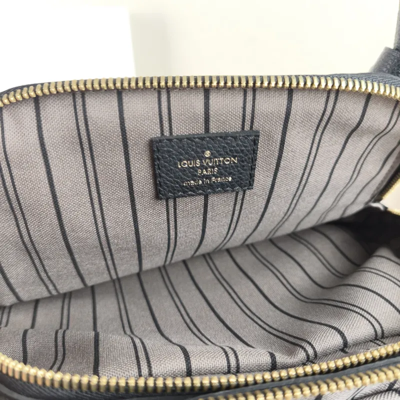 Louis Vuitton Top Handle Bag Top Handle Bag Black Calfskin One Size 21 × 15 × 16 cm — detail view 9 of 12