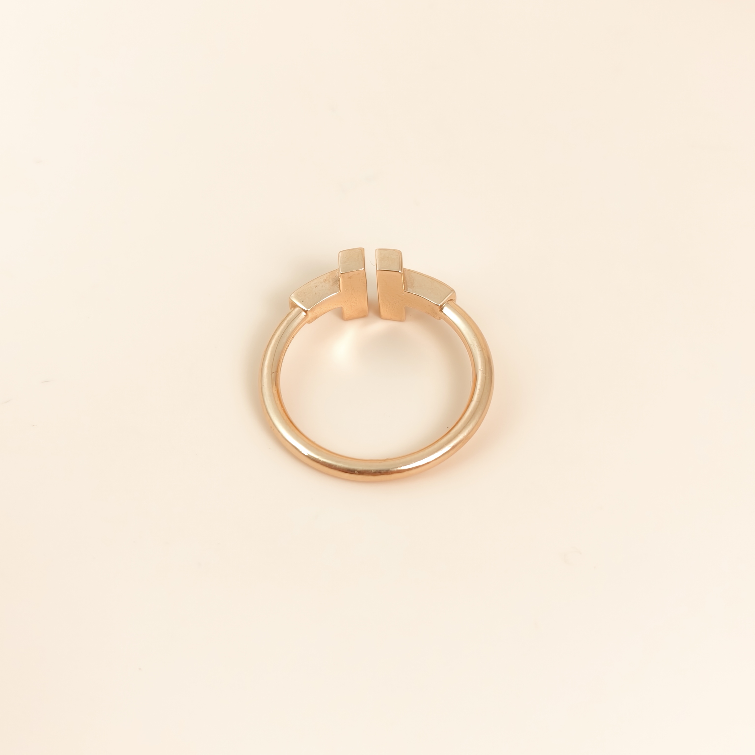 Tiffany&Co. Ring TC ollection Rose Gold Pearl Diamond18KR ose Gold54 EU — cover view 5 of 8