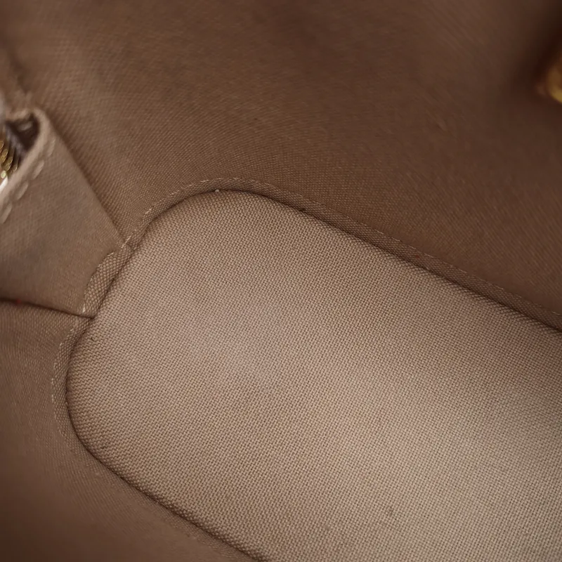 Louis Vuitton Crossbody Bag Alma Nano · Black PVC nano 18 × 8 × 12 cm — detail view 6 of 9