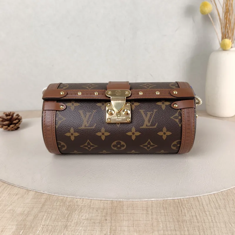 Louis Vuitton Crossbody Bag Papillon Trunk Monogram PVC Small 19 × 9 × 9 cm